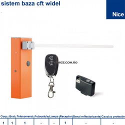 Sistem Baza Bariera Automata Acces Parcare 6m Widel CFT